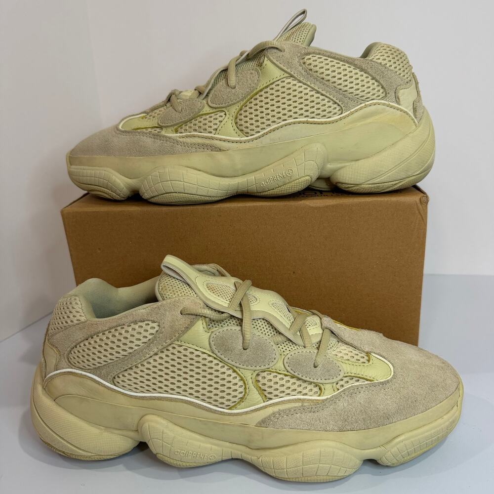 Adidas Yeezy 500 “Super Moon Yellow” 2018 Sneakers Kanye Mens Size 11 - DB2966